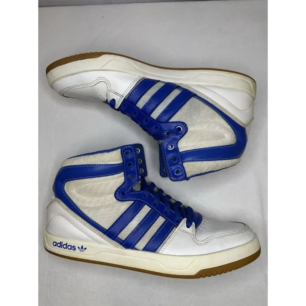 Adidas Originals AR 2.0 Mid Mens 11 G99959 White Royal Blue Gum High Top Sneaker